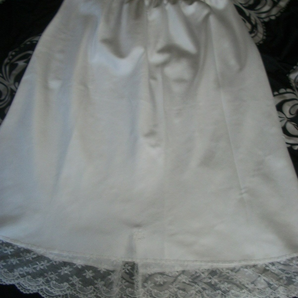 VTG 1950's CHRISTIAN DIOR Lace Half Slip 25 Medium